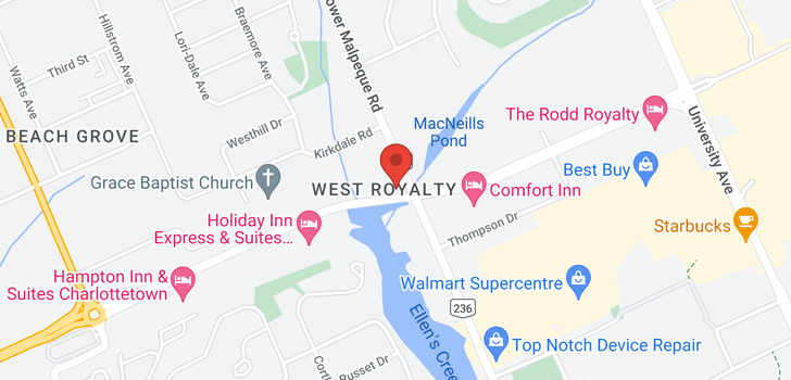 map of 206 ROYALTY Road